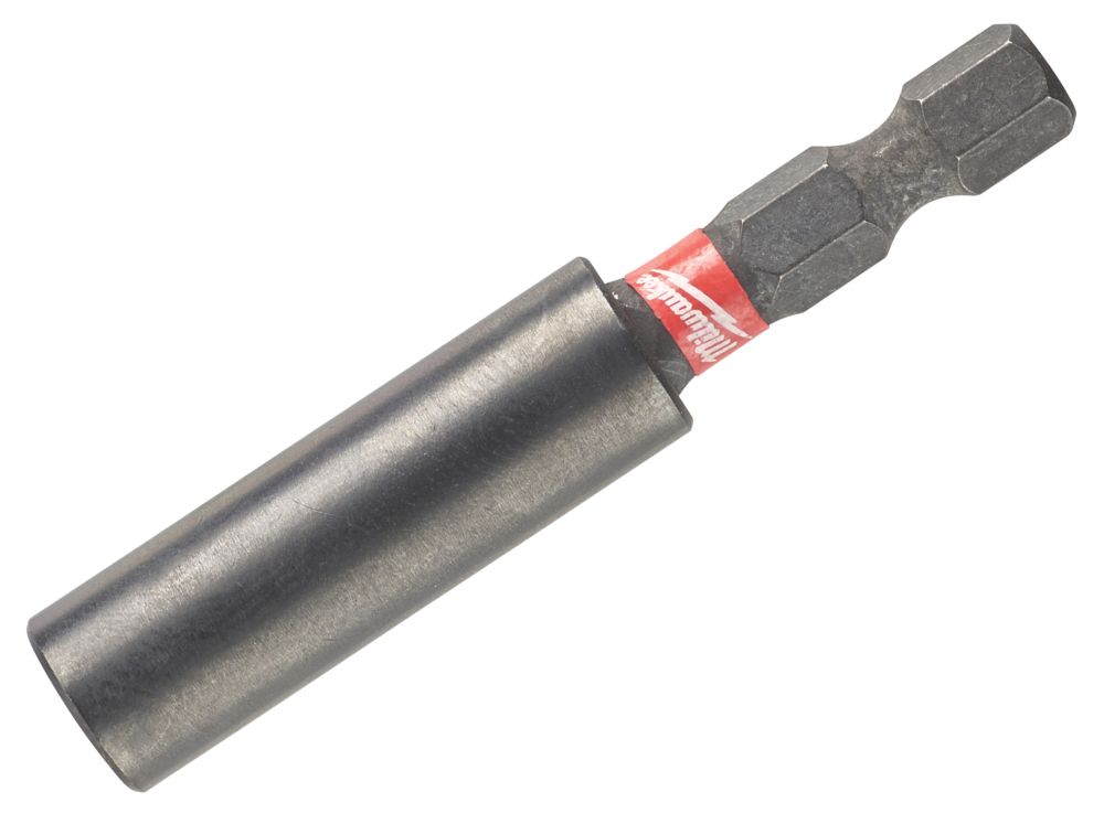 Milwaukee Shockwave 1 4 Hex Magnetic Bit Holder 60mm Screwfix