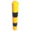 Addgards BolYelblk215 Bollard Sleeve Yellow & Black 215mm x 215mm