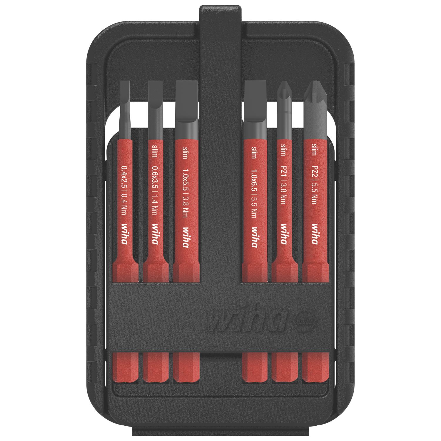 Wiha SlimBits VDE Bit Set 6 Pieces (669KW)