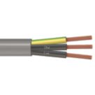 Time 3-Core YY Grey 0.75mm²  Unscreened Control Cable 1m Coil