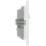 British General Evolve 13A 1-Gang SP Switched Socket + 2.1A 10.5W 2-Outlet Type A USB Charger Brushed Steel with White Inserts