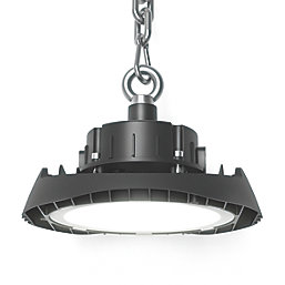 4lite  Maintained Emergency LED Highbay Black 100W 13,000lm