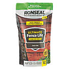 Ronseal Ultimate Fence Life Concentrate Treatment Dark Oak 5L from 950ml
