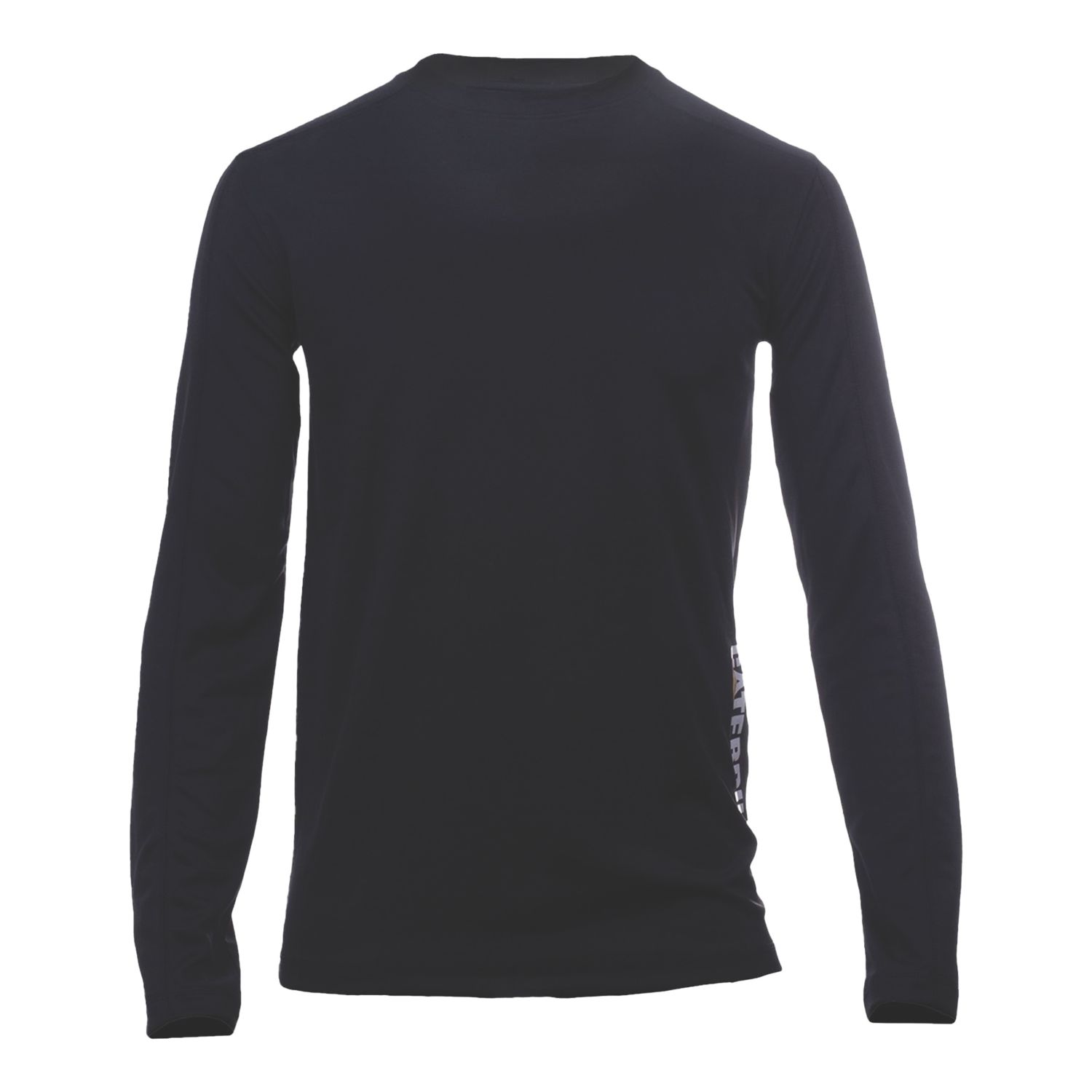 CAT Coolmax Long Sleeve Tee Shirt Black Medium 38" Chest (669XT)