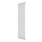Azur Ilios 1800mm x 448mm 2966BTU White Vertical Designer Radiator