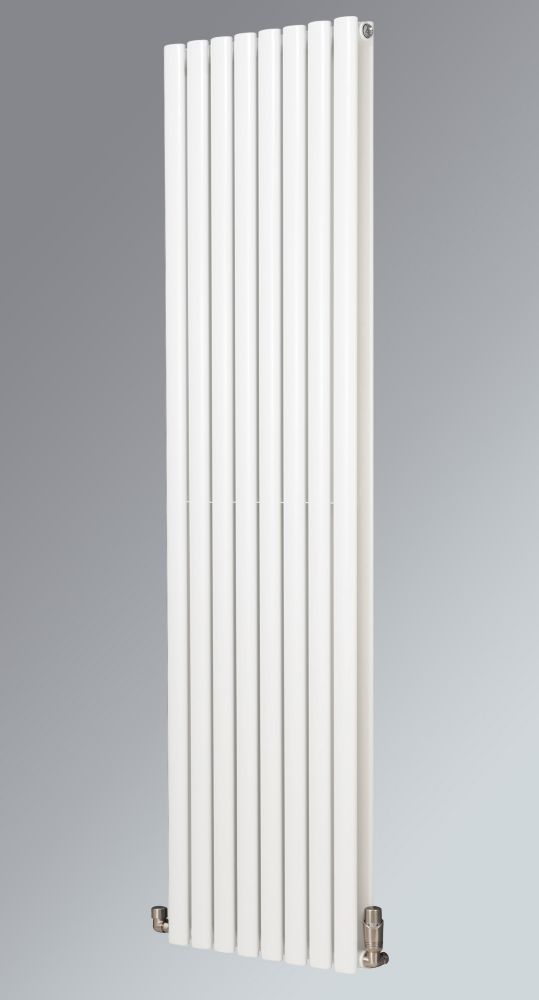 Ximax Fortuna Duplex Designer Radiator 1800mm x 590mm White 5922BTU Screwfix