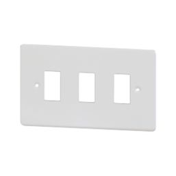 Varilight PowerGrid 3-Module Grid Faceplate White