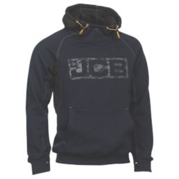 JCB Horton Hoodie Navy/Black X Large 46-48" Chest