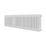 Azur 400mm x 1460mm 4412BTU White Horizontal 3 Column Radiator