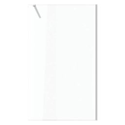 Palermo  Semi-Framed Showerwall Glass Chrome 1200mm x 1950mm