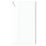 Palermo  Semi-Framed Showerwall Glass Chrome 1200mm x 1950mm