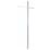 Palermo  Semi-Framed Showerwall Glass Chrome 1200mm x 1950mm