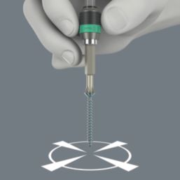 Wera Kraftform Kompakt Pistol RA-R 1 Interchangeable Ratchet Screwdriver Set 7 Pieces