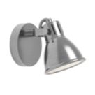 Eglo Seras LED 1-Light Spotlight Antique Nickel/Cream 2.8W 250lm