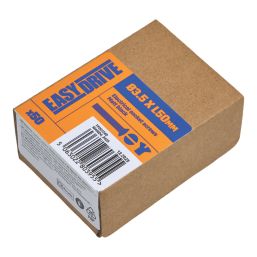 Easydrive  Slotted Raised Thread Forming Electrical Screws M3.5 x 50mm 50 Pack