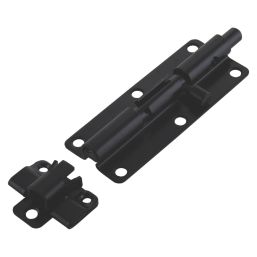 Ajustlock Heavy Duty Barrel Bolt Black 117mm