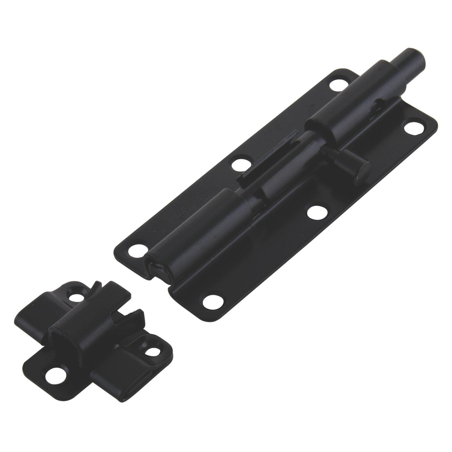 Ajustlock Heavy Duty Barrel Bolt Black 117mm (670HP)