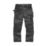 Scruffs Pro Flex Holster Work Trousers Graphite 36" W 30" L