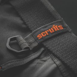 Scruffs Pro Flex Holster Work Trousers Graphite 36" W 30" L