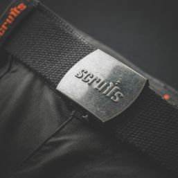 Scruffs Pro Flex Holster Work Trousers Graphite 36" W 30" L