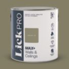 LickPro Max+ 2.5Ltr Green 19 Eggshell Emulsion  Paint