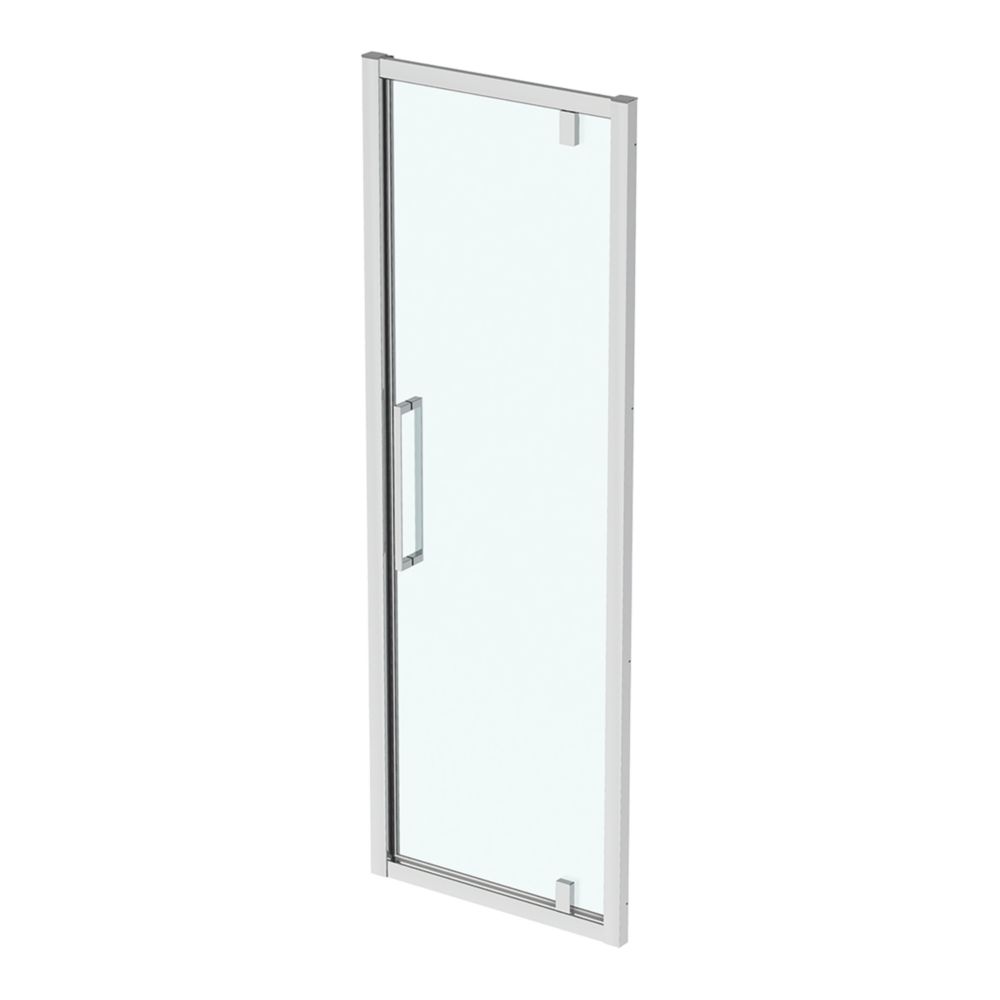 Ideal Standard I.life Framed Square Pivot Shower Door Silver 760mm x 2005mm