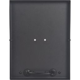 Luceco  Outdoor LED Flush-Mounted Decorative Wall Lantern Black 7W 810lm
