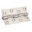 Smith & Locke Satin Nickel  Loose Pin Butt Hinges 90mm x 58.5mm 2 Pack