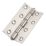 Smith & Locke Satin Nickel  Loose Pin Butt Hinges 90mm x 58.5mm 2 Pack