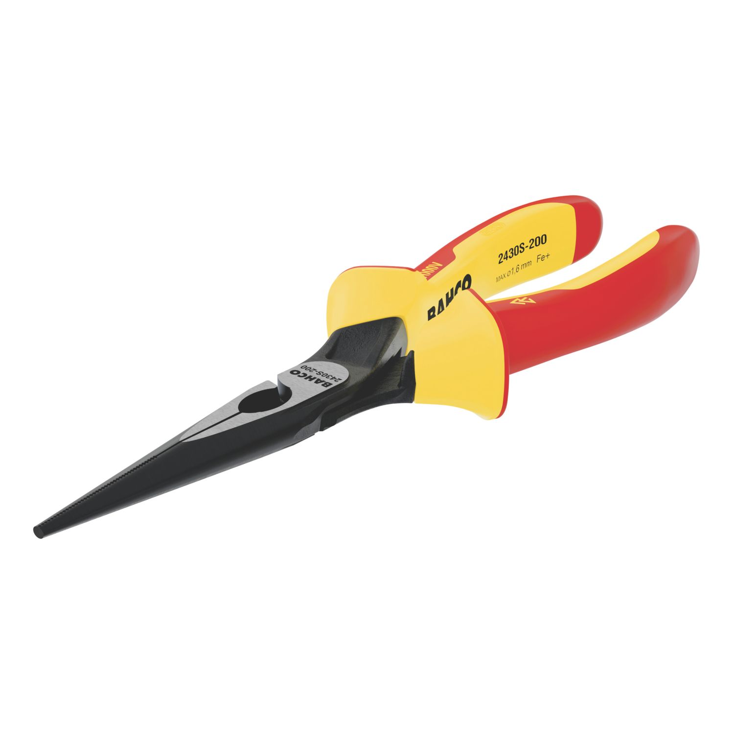 Bahco Electrical Long Nose Pliers 8" (200mm) (670RE)