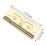 Smith & Locke Polished Brass  Door Hinge 75mm x 33mm 2 Pack