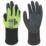 Wonder Grip WG-1855HY U-Feel  General Handling Gloves Yellow 2X Large