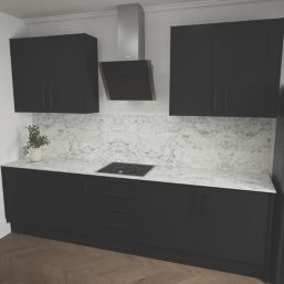 Mariz  White Marble Splashback 600mm x 1500mm x 3mm