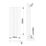 Flomasta  1500mm x 578mm 3392BTU White Vertical Designer Radiator