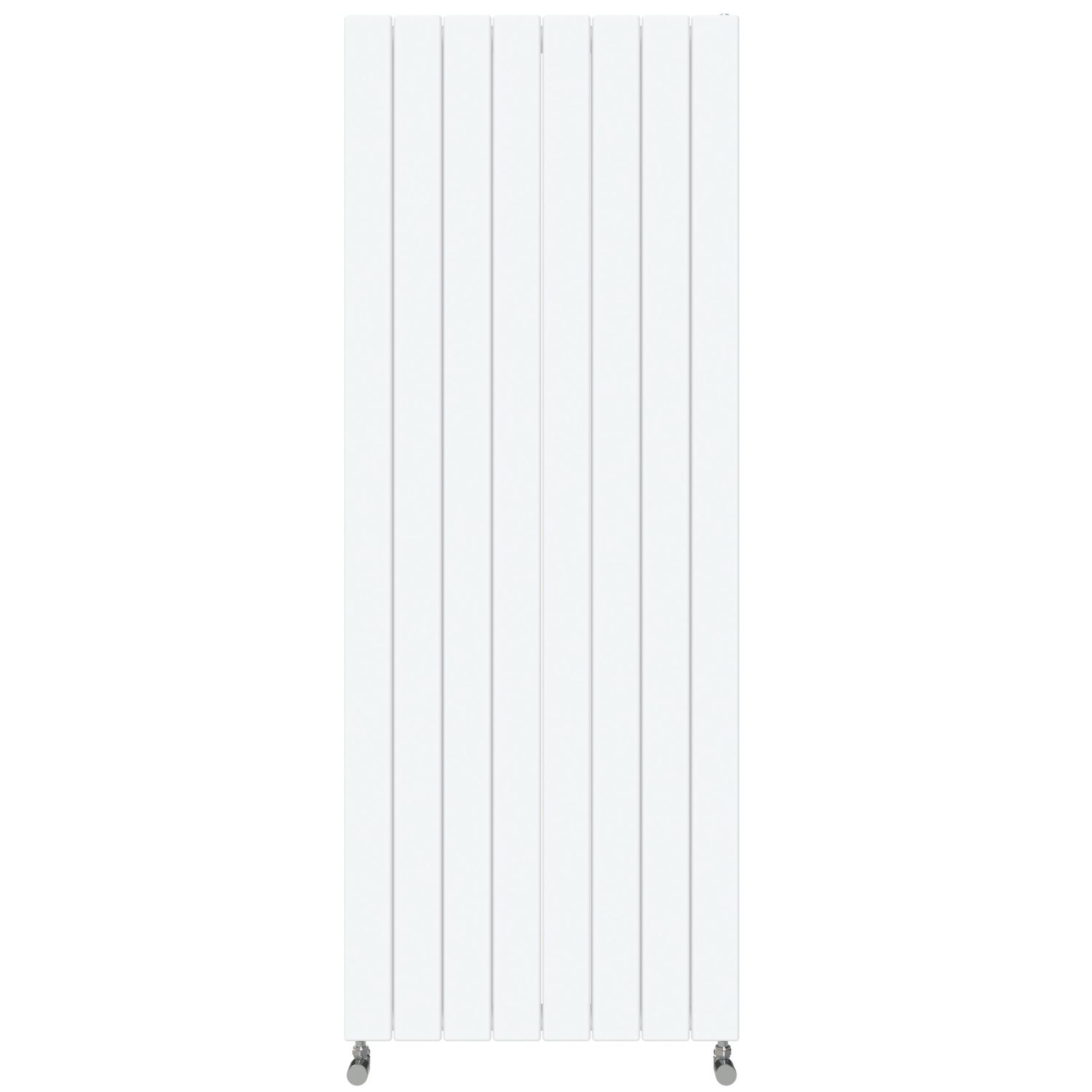 Flomasta 1500mm x 578mm 3392BTU White Vertical Designer Radiator (6712D)