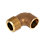 Endex  Brass End Feed Adapting 90° Male Elbow 15mm x 1/2"
