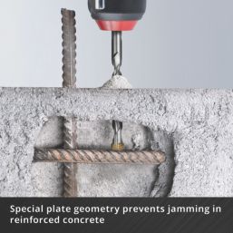 Einhell  SDS Plus Shank Masonry Drill Bit Set 7 Pieces