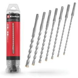 Einhell  SDS Plus Shank Masonry Drill Bit Set 7 Pieces
