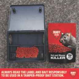Ruby  Rat & Mouse Killer Rodenticide 25g 6 Pack