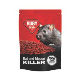 Ruby  Rat & Mouse Killer Rodenticide 25g 6 Pack
