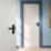 Cooke & Lewis Damgan WC Lever on Backplate Door Handles Pair Matt Black