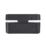 Lutec Aero Outdoor LED Solar Wall Light With PIR Sensor Black 940lm