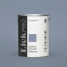 LickPro 5Ltr Smooth Blue 17 Masonry Paint