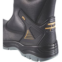 Site Hydroguard   Safety Rigger Boots Black Size 9