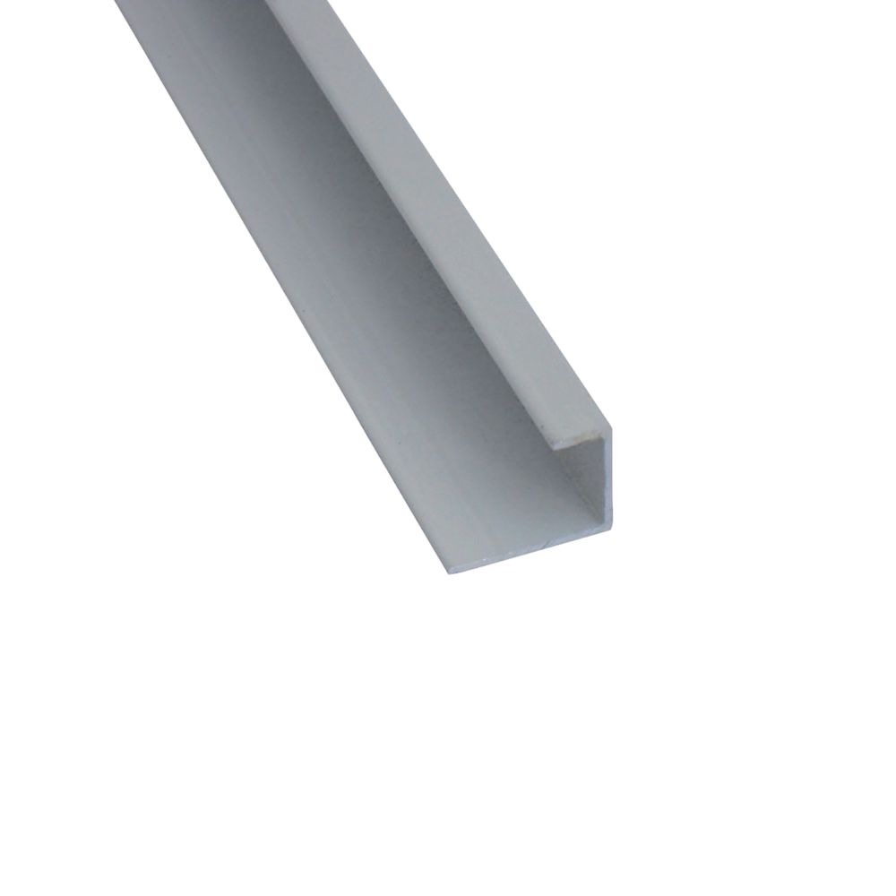 Splashwall End Cap White 2420 x 11mm | Bathroom Wall Panels | Screwfix.com