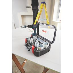 Hole saw kit online screwfix