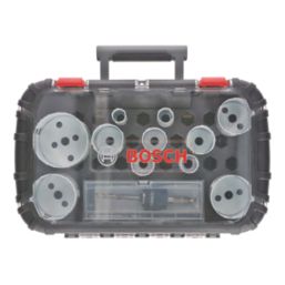 Bosch Progressor 11-Saw Multi-Material Holesaw Set