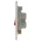 LAP  45A 1-Gang DP Cooker Switch Brushed Stainless Steel with LED