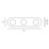 Eclipse 3-Hook Circular Coat Rail Polished Stainless Steel 191mm x 48mm
