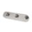 Eclipse 3-Hook Circular Coat Rail Polished Stainless Steel 191mm x 48mm